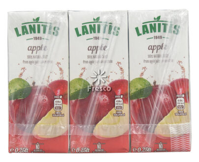 Lanitis Χυμούς Μήλο 9 x 250ml