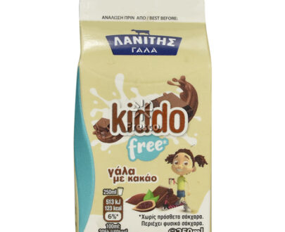 Lanitis Cocoa Milk Kiddo Free 250ml