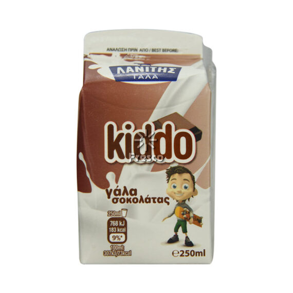 Lanitis Milk Kiddo Chocolate 250ml