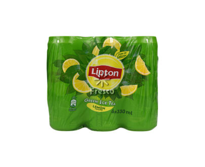 Lipton Green Ice Tea Lemon Flavoured 6 x 330ml