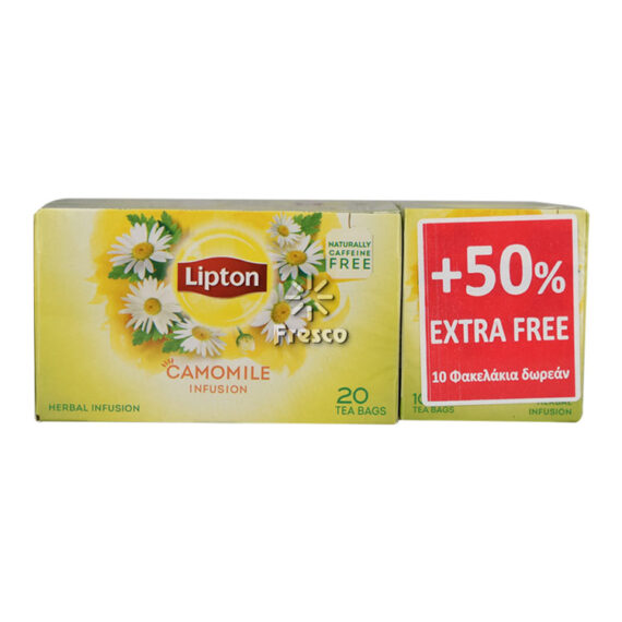 Lipton Tea Camomile 30pcs (20+10 Free)