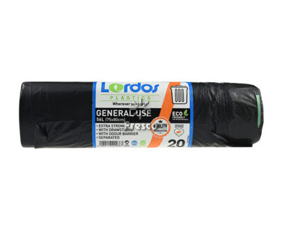 Lordos Plastic Bags(75x80cm) 20 x 56L