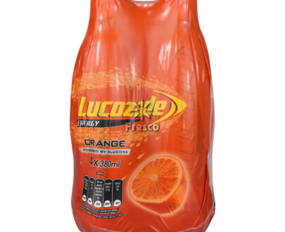 Lucozade Energy Πορτοκάλι 4 x 380ml