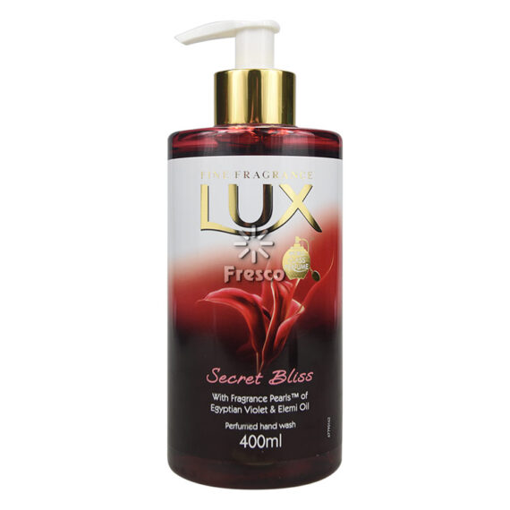 Lux Hand Wash Secret Bliss Egyptian Violet & Elemi Oil 400ml