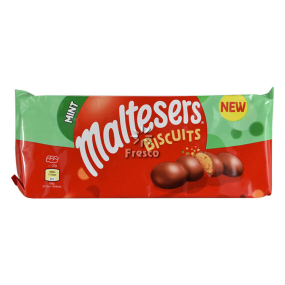 Maltesers Chocolates Biscuits Mint 110g