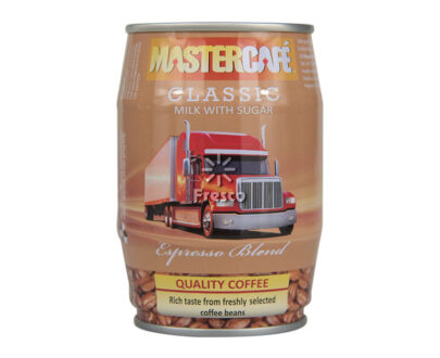 Mastercafe Καφές Κλασικό με Γάλα & Ζάχαρη 240ml