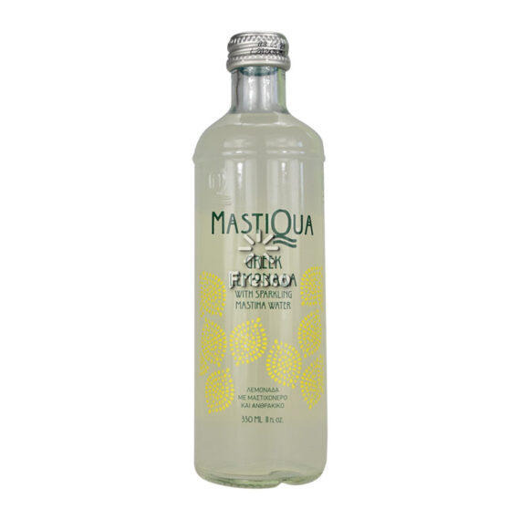 Mastiqua Greek Lemonade with Sparkling Mastiha Water 330ml