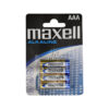 Maxell Batteries Alkaline AAA 4pcs