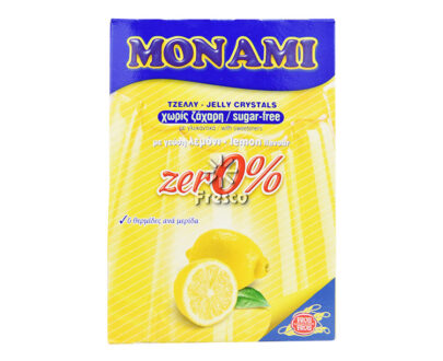 Monami Jelly Crystals Sugar-Free With Sweeteners Lemon Flavour 30g