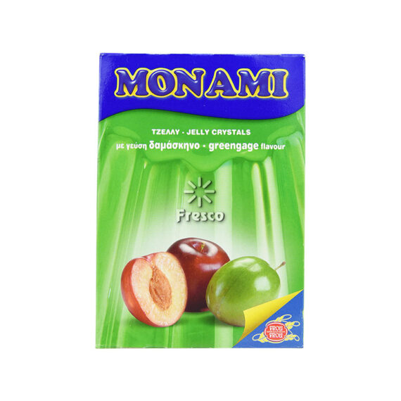 Monami Jelly Crystals With Greengage Flavour 150g