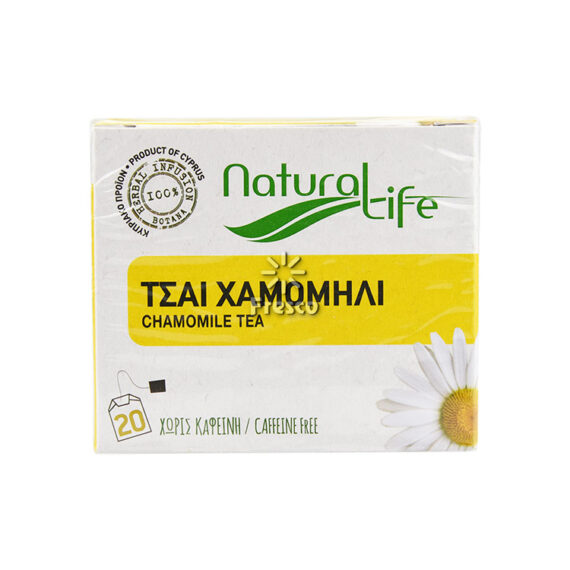 Natural Life Chamomile Tea 20 x 1.3g