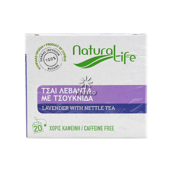 Natural Life Lavender With Nettle Tea 20 x 1.3g