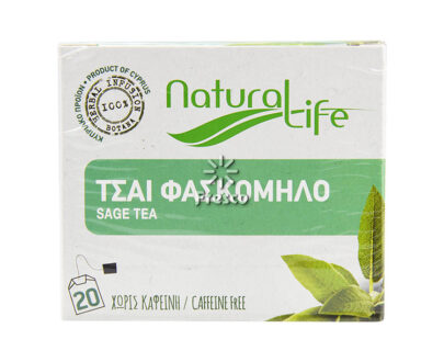 Natural Life Τσάι Φασκόμηλο 20 x 1.3g