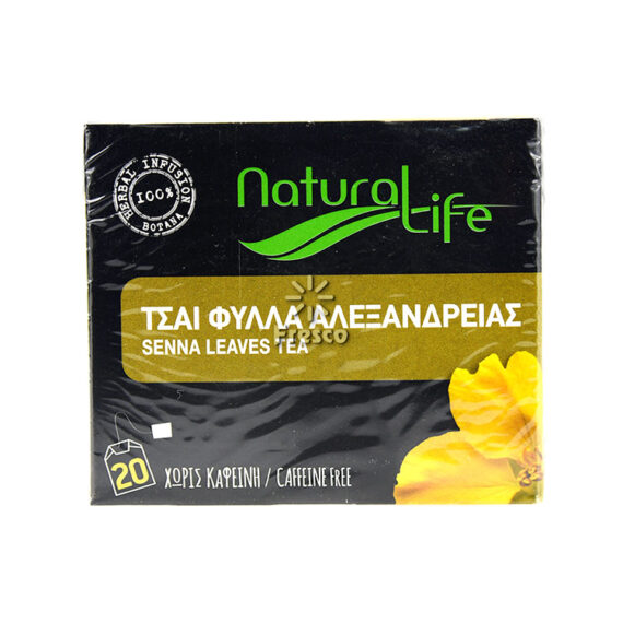 Natural Life Senna Leaves Tea 20 x 1.3g