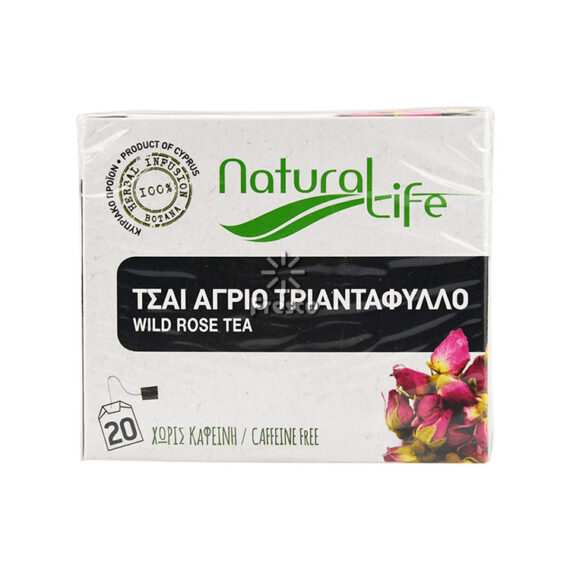 Natural Life Wild Rose Tea 20 x 1.3g
