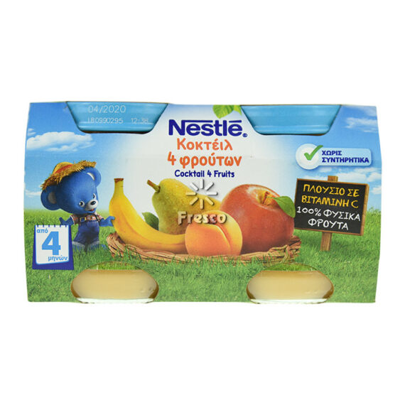 Nestle Baby Cocktail 4 Fruits 2 x 130g
