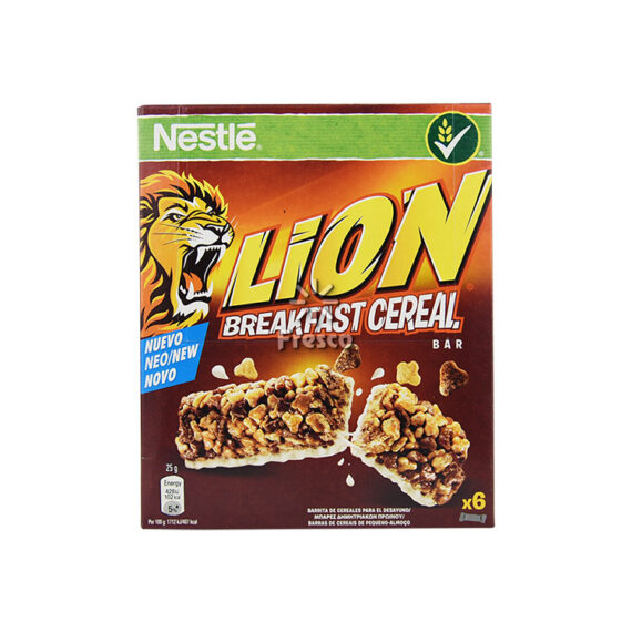 Nestle Lion Bars 6 x 25g