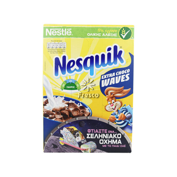 Nesquik Wholegrain Extra Choco Waves 375g