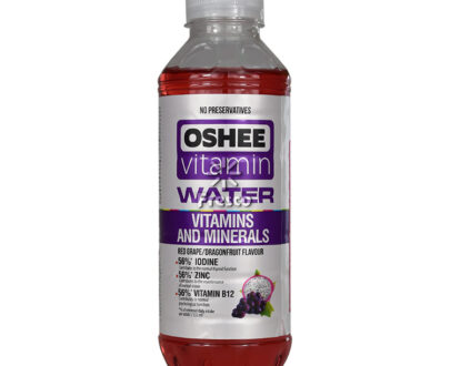 Oshee Vitamin Μεταλλικό Νερό με Βιταμίνες Κόκκινο Σταφύλι & Dragonfruit 555ml