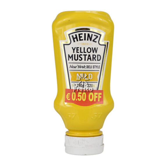 Heinz Yellow Mustard Mild 220ml