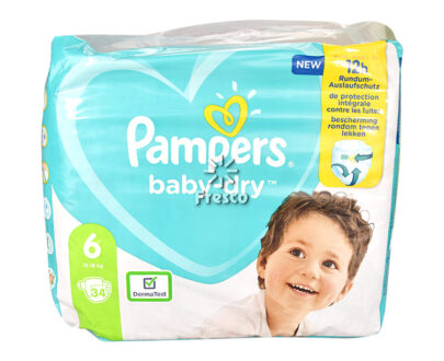 Pampers Baby Dry N.6 Diapers 13kg-18kg 34pcs