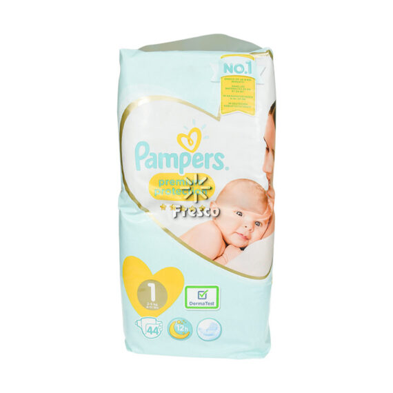 Pampers No.1 2-5kg 44 Diapers