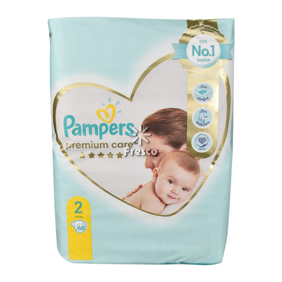 Pampers Premium Care Diapers S2 68pcs