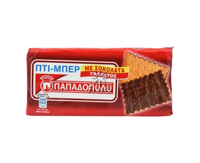 Papadopoulou Biscuits Petit-Beurre Chocolate 200g