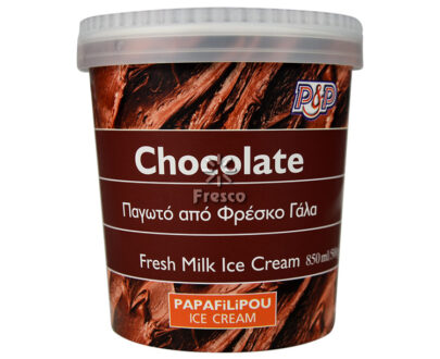 Papafilipou Ice Cream Chocolate with Fresh Milk 850ml