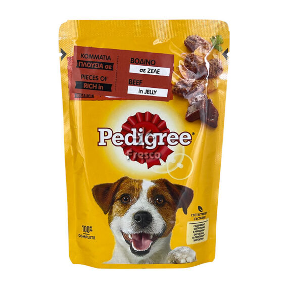 Pedigree Dog Food Beef in Jelly 100g