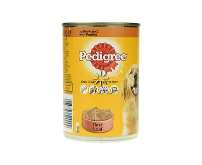 Pedigree Τροφή για Σκύλους με Πουλερικά σε Πατέ 400g