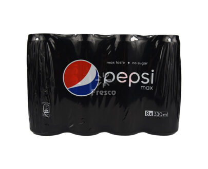 Pepsi Max Soft Drink 8 x 330ml