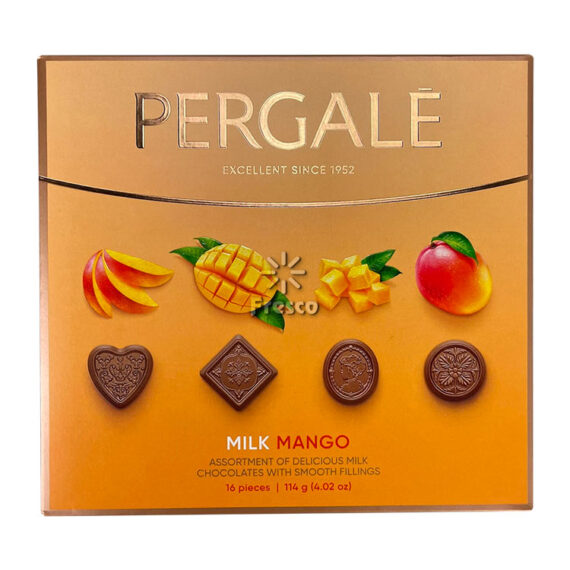 Pergale Chocolates Milk Mango 114g