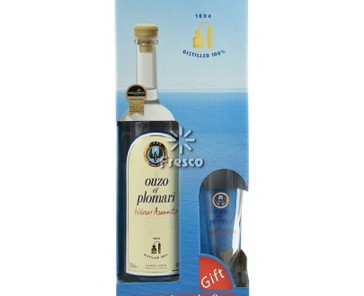 Ouzo of Plomari with Gift 70cl