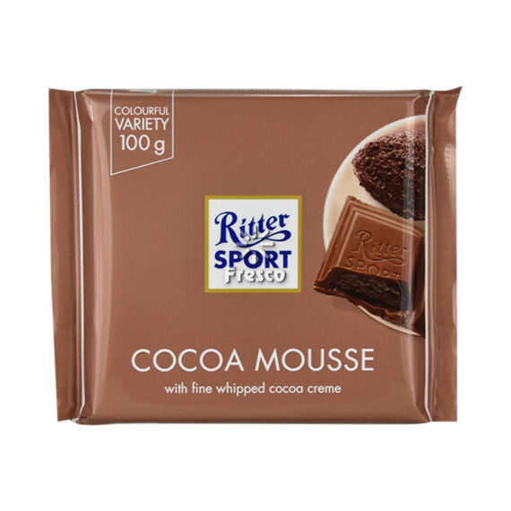 Ritter Sport Chocolate Cocoa Mousse 100g