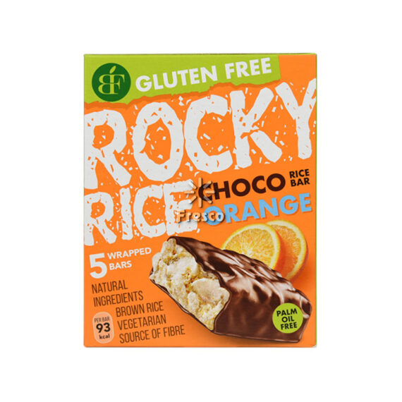 Rocky Rice Bar Orange 5 x 18g