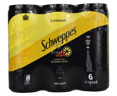 Schweppes Lemonade Bergamot & Hibiscus 6 x 330ml