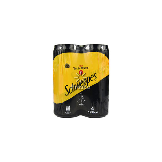 Schweppes Indian Tonic Water 4 x 330ml