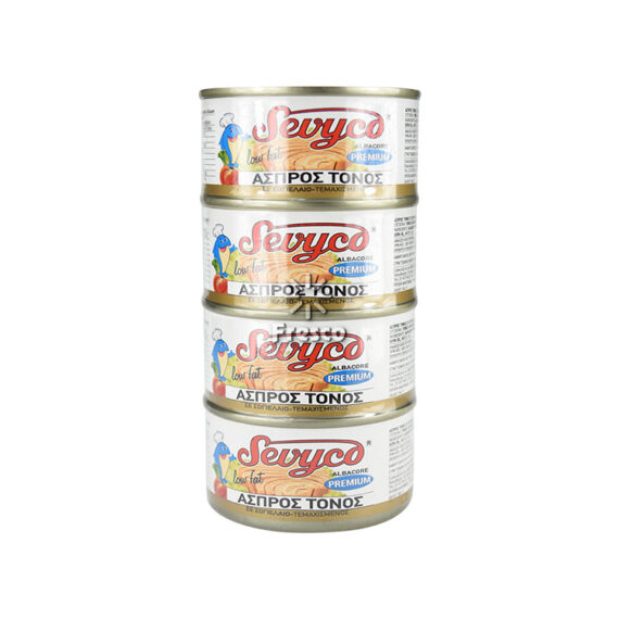 Sevyco White Tuna In Soya Oil 4 x 185g