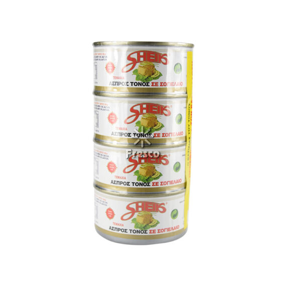 Sheik White Tuna In Soybean Oil 4 x 185g