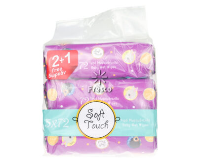 Soft Touch Baby Wet Wipes 3 x 72