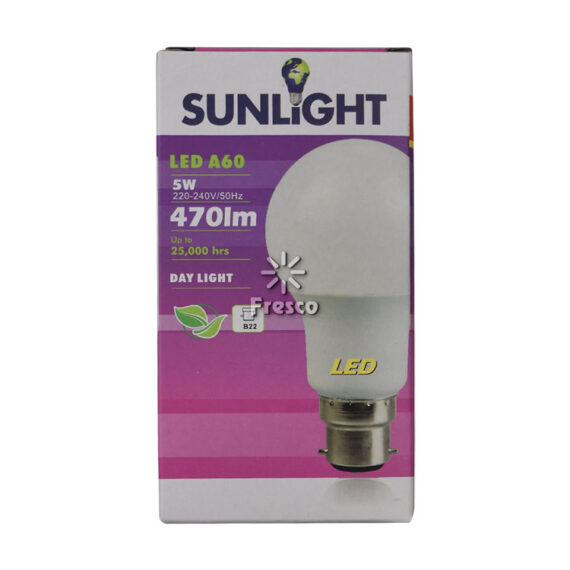 Sunlight Led A60 5W 470lm Day Light 1pc