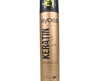 Syoss Keratin Hairspray - Laca for Extra Strong Hold N.4 400ml