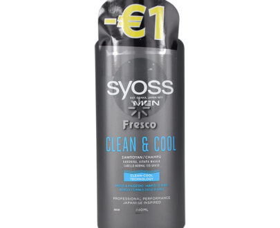 Syoss Men Shampoo Clean & Cool 440ml