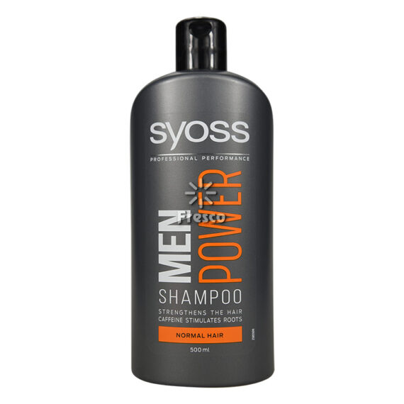 Syoss Shampoo Men Power Normal Hair 500ml