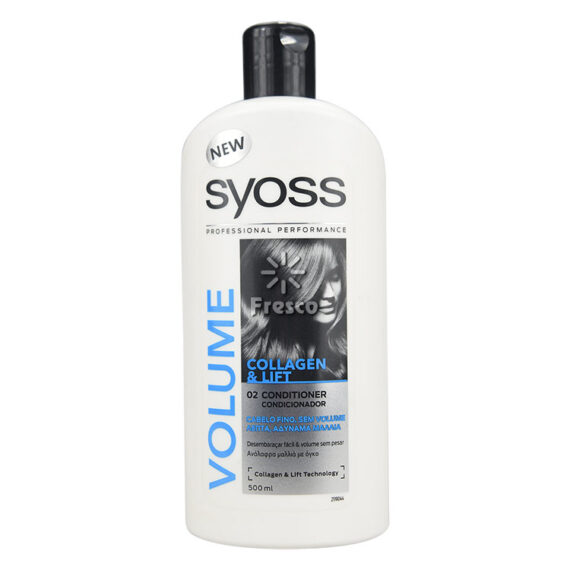 Syoss Volume Conditioner for Thin & Weak Hair 500ml