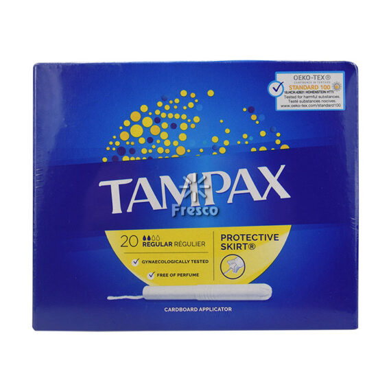 Tampax Regular Tampons with Cardboard Applicator 20pcs