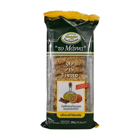 To Manna Olive Oil Biscuits 290g