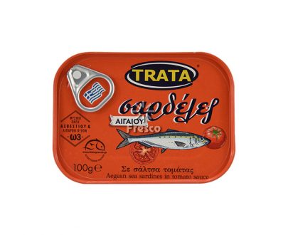Trata Aegean Sea Sardines in Tomato Sauce 100g