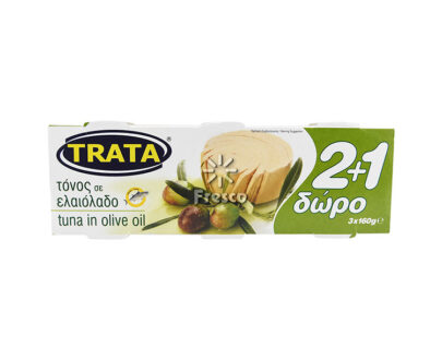 Trata Tuna In Olive Oil 3 x 160g